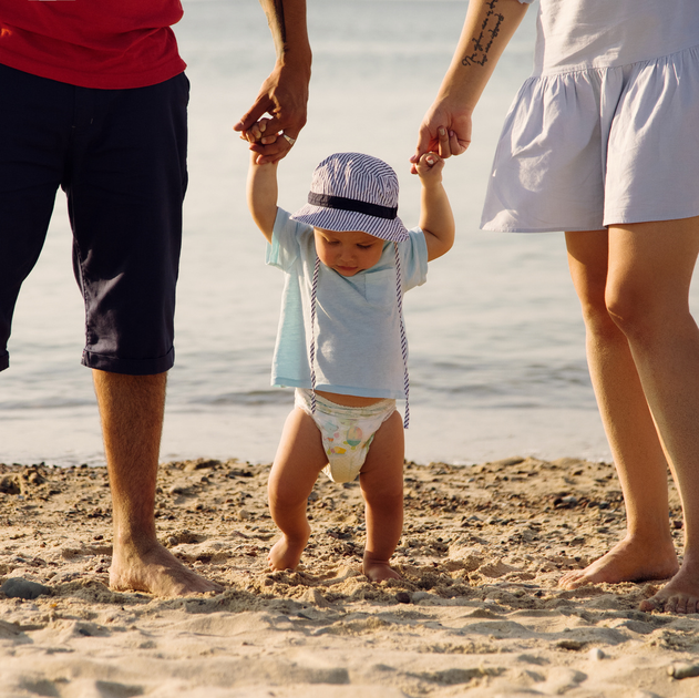 La prima vacanza in famiglia