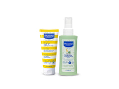 Latte solare SPF 50+ protezione molto alta - 100ml + BABYZzz Talco di riso spray - Mustela Italia