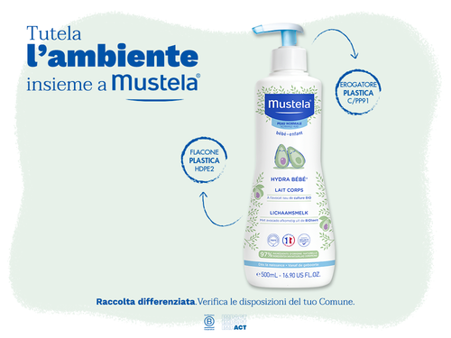 Hydra bébé latte corpo 500ml - Premio MyMustela - Mustela Italia - 4