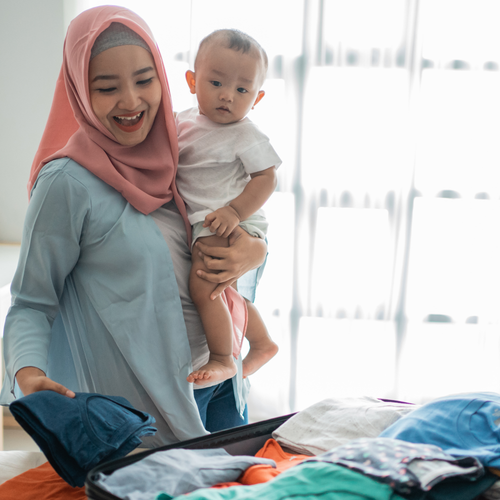 La valigia per le vacanze col piccolo - Mustela Italia - 1