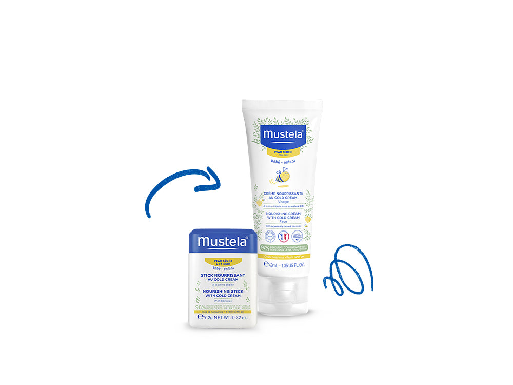 Crema nutriente + Stick nutriente alla cold cream