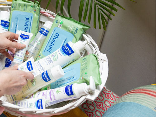 Cesto «Gli essenziali» - Rosa - Mustela Italia - 1