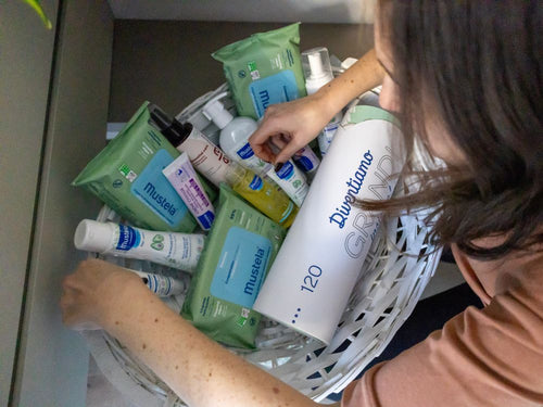 Cesto Mustela Avorio - Mustela Italia - 1