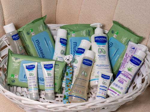 Cesto «Gli essenziali» - Rosa - Mustela Italia - 1