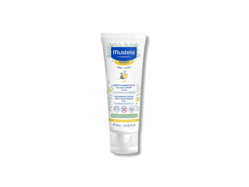 Crema viso nutriente alla cold cream - Premio MyMustela