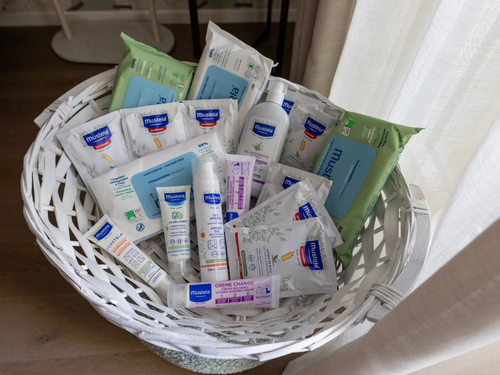 Cesto «Cura Quotidiana» - Azzurro - Mustela Italia - 1