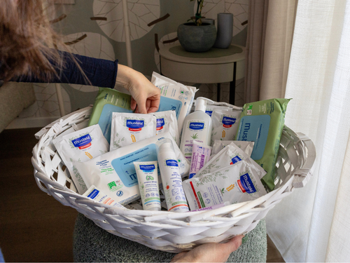 Cesto «Cura Quotidiana» - Avorio - Mustela Italia - 1