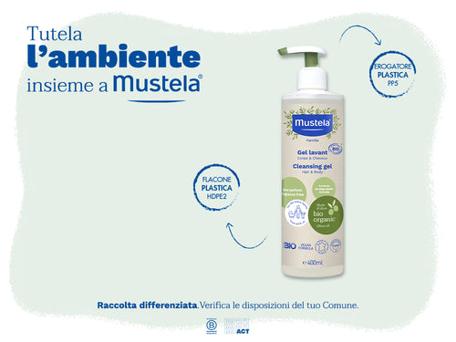 Gel detergente certificato bio - Mustela Italia - 5