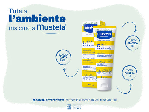 Latte solare SPF 50+ protezione molto alta - 40ml - Mustela Italia - 5