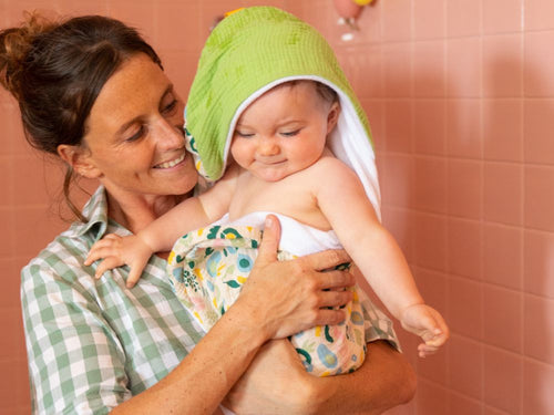 Salvietta con cappuccio - Mustela Italia - 1