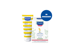 Amido di riso + Latte solare protezione molto alta 100ml - Mustela Italia