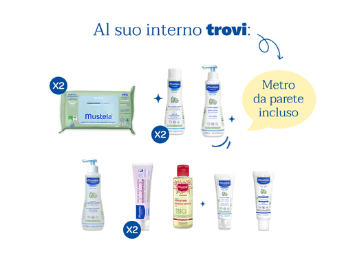 Special pack «Cesto nascita» - Azzurro - Mustela Italia - 3