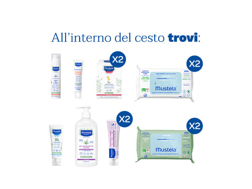 Cesto «Cura Quotidiana» - Avorio - Mustela Italia - 2