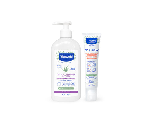 Gel detergente intimo + Cicastela - Mustela Italia - 1