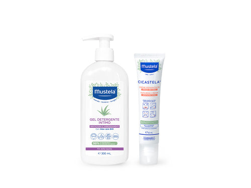 Gel detergente intimo + Cicastela - Mustela Italia - 1