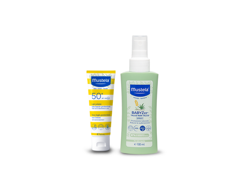 Special pack BABYZzz spray + Latte solare 40ml protezione SPF 50+ - Mustela Italia - 1