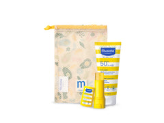 Trousse + Stick solare SPF50 + Latte solare 100ml SPF50+ - Mustela Italia