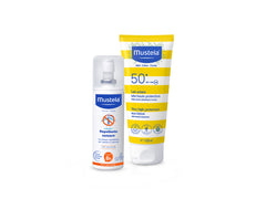 Repellente zanzare + Latte solare SPF50+ 100ml - Mustela Italia