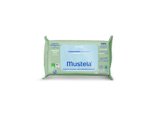 Salviette compostabili profumate - Mustela Italia - 1