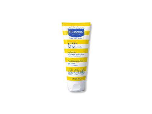 Latte solare SPF 50+ protezione molto alta - 100ml - Mustela Italia - 1