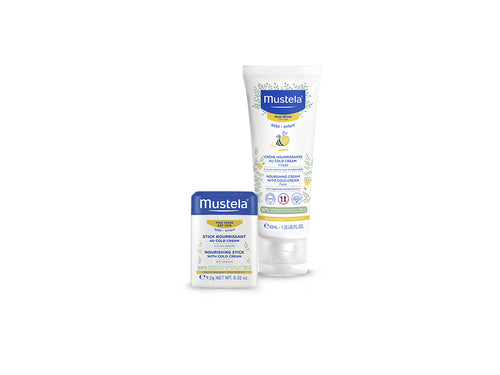 Crema nutriente + Stick nutriente alla cold cream - Mustela Italia - 1