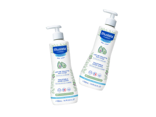 x2 Latte di toilette 500ml - Mustela Italia - 1