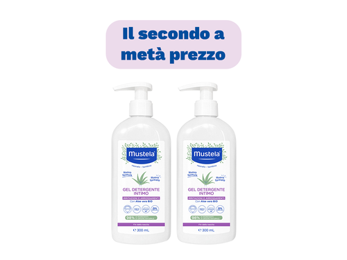 Bipack Gel detergente intimo 300ml - Mustela Italia - 1