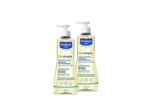 x2 Stelatopia Olio bagno 500ml - Mustela Italia - 1
