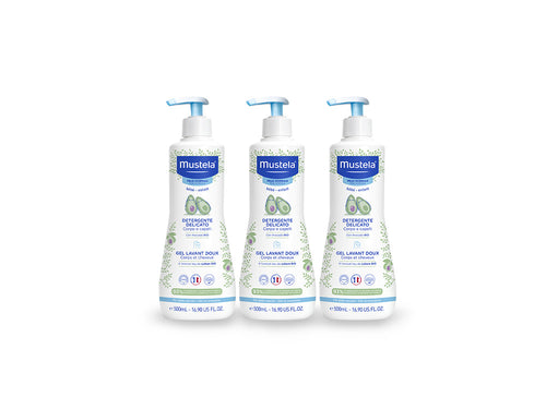 x3 Detergente delicato 500ml - Mustela Italia - 1