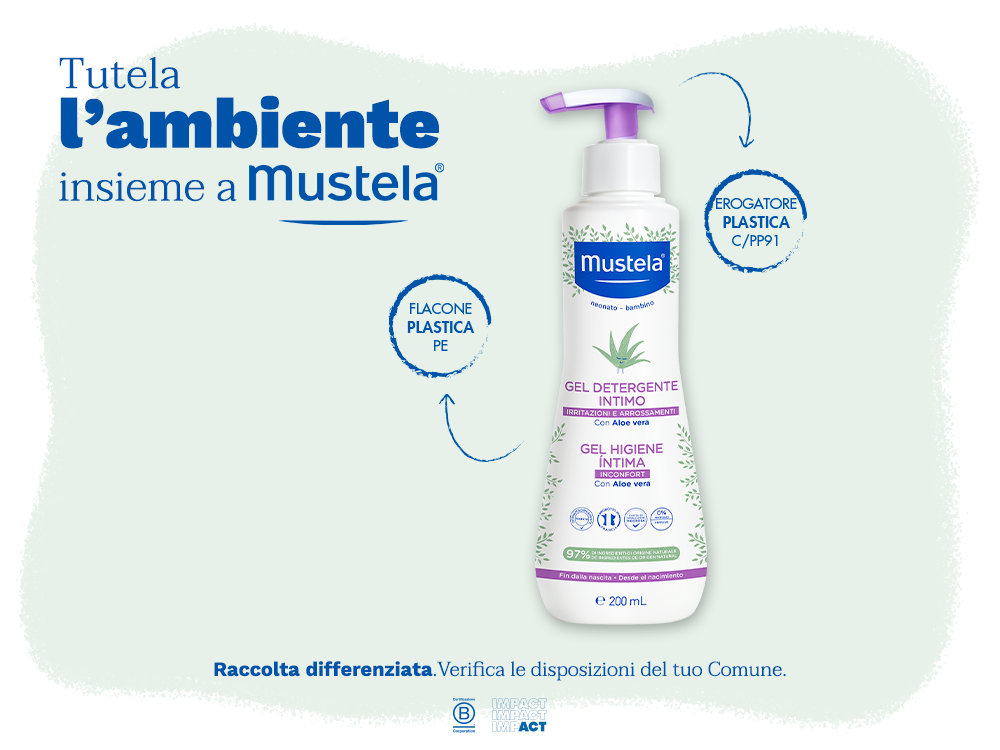 Mustela Gel Detergente Intimo - 200 ml / 6.76 (US) fl.oz - INCI Beauty