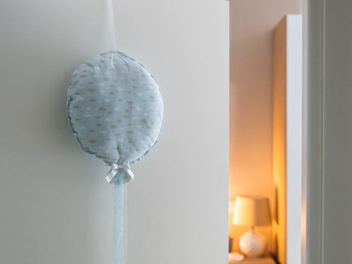 Fiocco nascita - azzurro - Mustela Italia - 1