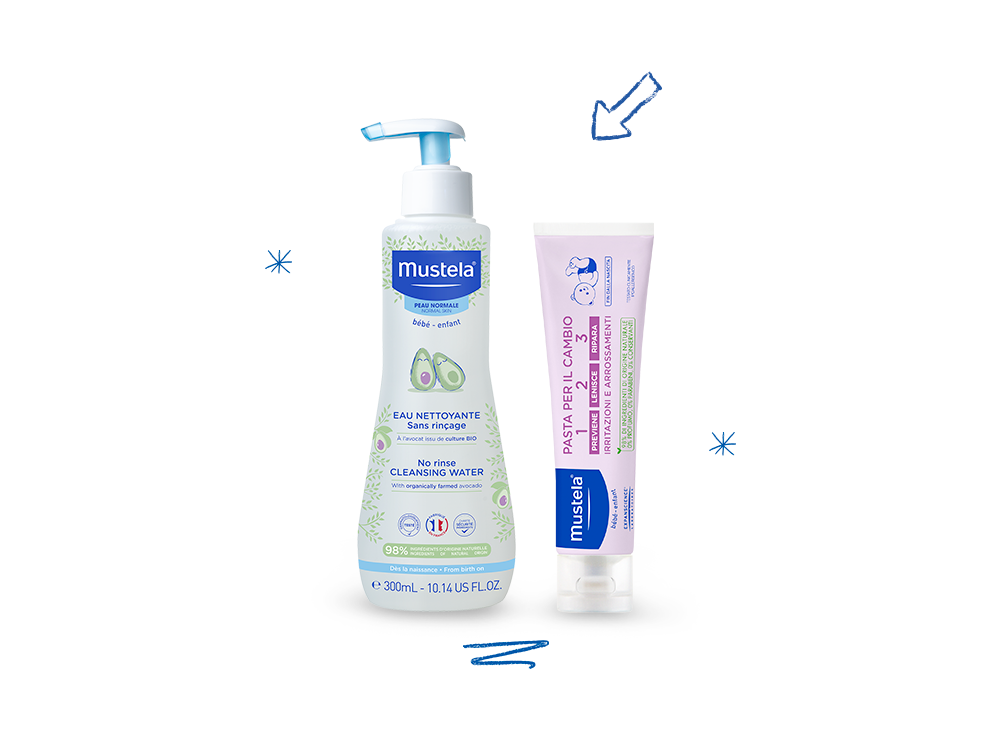 Mustela - Latte Detergente Fluido Senza Risciacquo Per Il Viso E