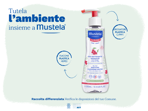 Fluido detergente lenitivo senza risciacquo - Mustela Italia - 5