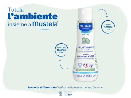 Fluido detergente senza risciacquo - Mustela Italia - 7