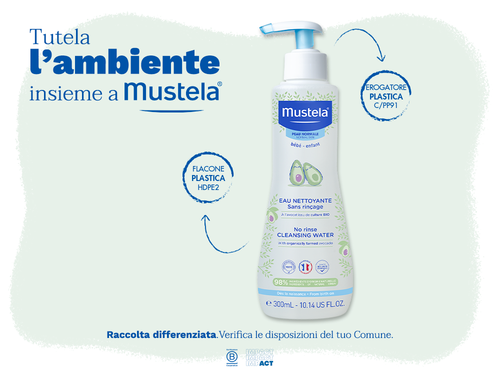 Fluido detergente senza risciacquo - Mustela Italia - 8