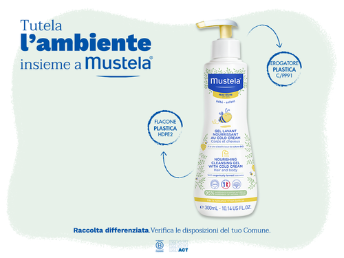 Detergente nutriente alla cold cream - Mustela Italia - 5