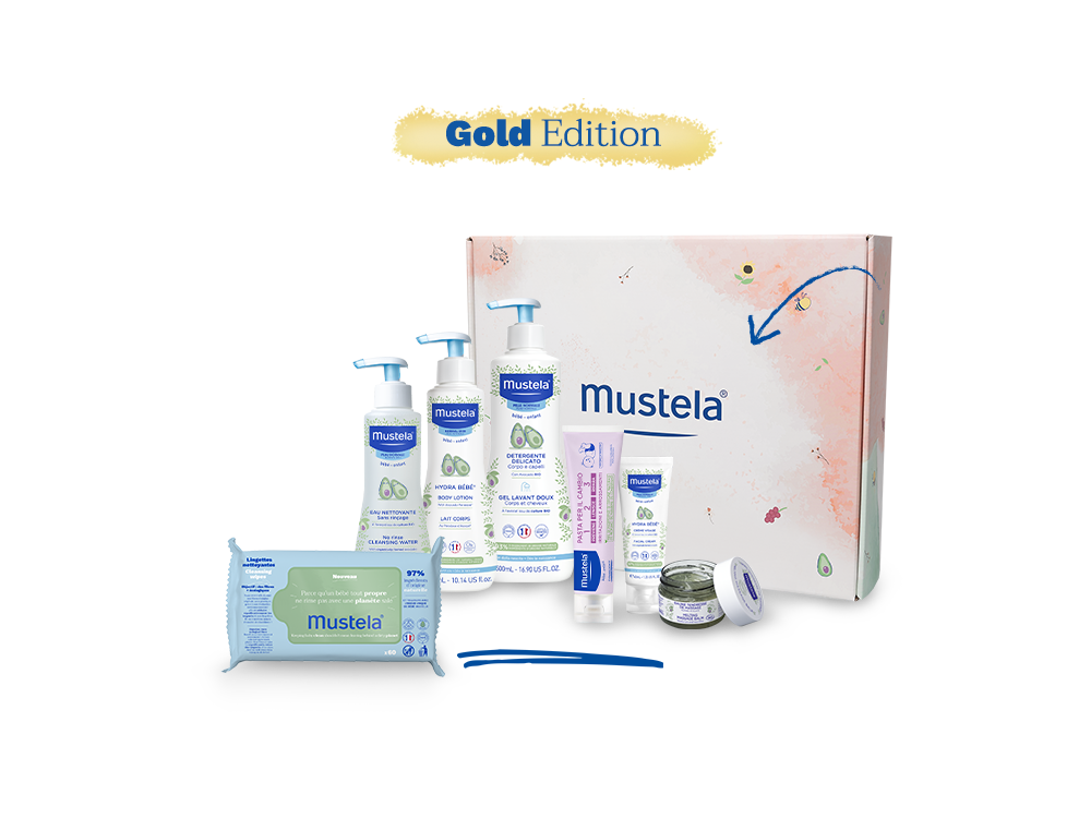 Kit nascita «Gold edition»