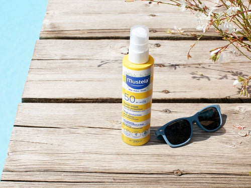 Spray solare protezione alta SPF 50 - 200ml - Mustela Italia - 3