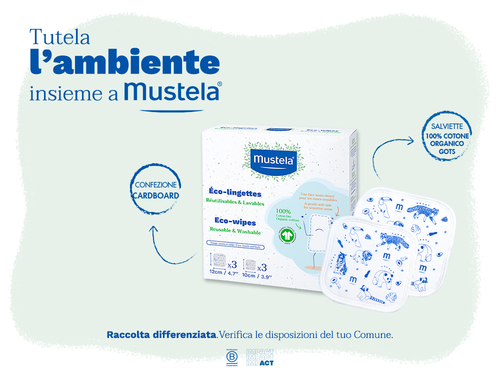 Salviette riutilizzabili - Mustela Italia - 5