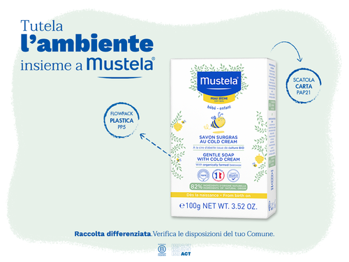 Sapone nutriente alla cold cream - Mustela Italia - 5