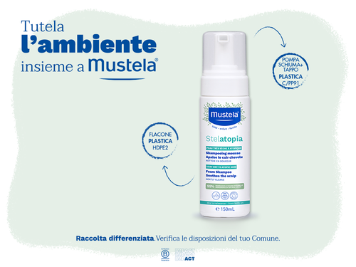 Stelatopia Shampoo mousse - Mustela Italia - 5