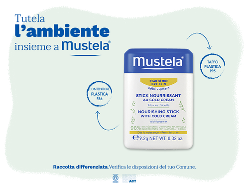 Stick nutriente alla cold cream - Mustela Italia - 4