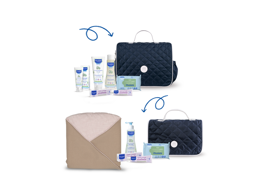 Special pack «Mustela All inclusive + Sacco nanna cammello»