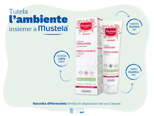 Crema smagliature con profumo - Mustela Italia - 4